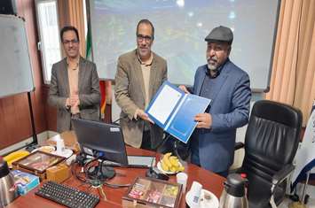 معارفه رئیس مرکز بهداشت جنوب تهران با حضور معاون بهداشت دانشگاه